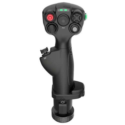Джойстик для авіасимулятора MOZA AB6 Flight Simulator (AS017_Moza) Black купити в Україні: Київ, Львів, Хмельницький, Тернопіль, Івано-Франківськ | Низька ціна, відгуки, характеристики від TELEMART фото