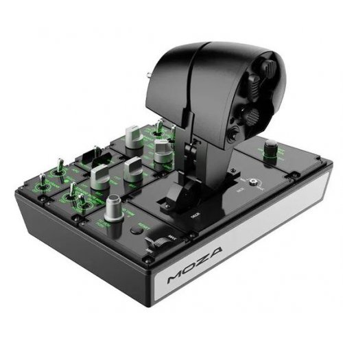 Панель управления мощностью двигателей MOZA MTP Throttle (AS008_Moza) Black купить в Украине: Киев, Днепр, Харьков, Одесса  | Низкая цена, отзывы, характеристики от TELEMART фото