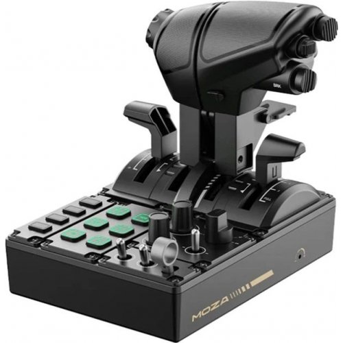 Панель управления мощностью двигателей MOZA MTQ Throttle Quadrant (AS014_Moza) Black купить в Украине: Киев, Днепр, Харьков, Одесса  | Низкая цена, отзывы, характеристики от TELEMART фото
