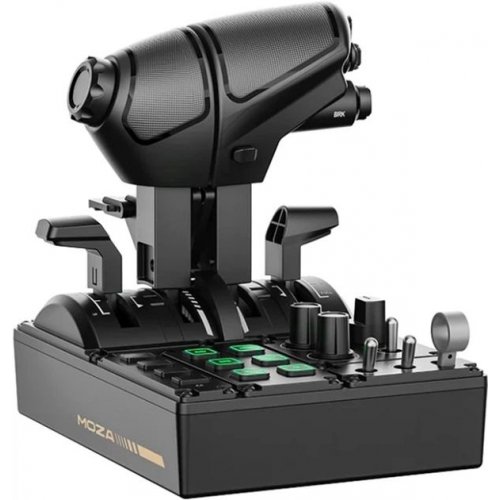 Панель управления мощностью двигателей MOZA MTQ Throttle Quadrant (AS014_Moza) Black купить в Украине: Киев, Днепр, Харьков, Одесса  | Низкая цена, отзывы, характеристики от TELEMART фото
