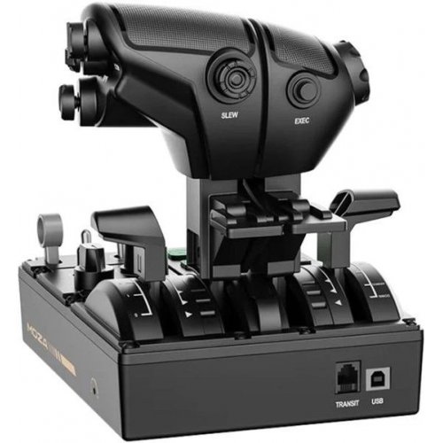 Панель управления мощностью двигателей MOZA MTQ Throttle Quadrant (AS014_Moza) Black купить в Украине: Киев, Днепр, Харьков, Одесса  | Низкая цена, отзывы, характеристики от TELEMART фото