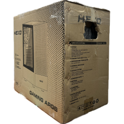 Уцінка корпус HEXO Gaming ARGB без БЖ Black (Пошкоджено пакування, 885033)