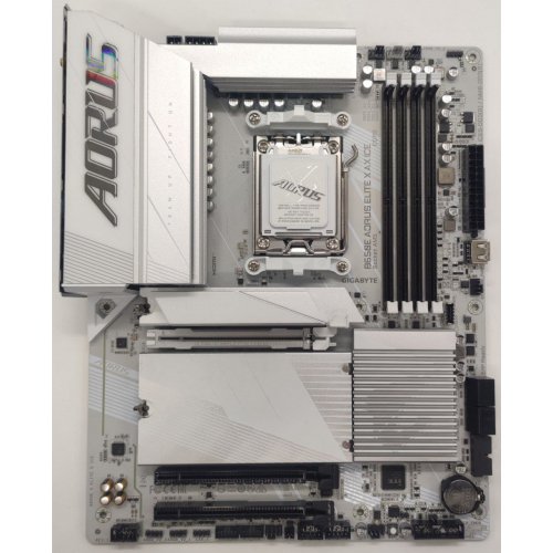 Материнская плата Gigabyte B650E AORUS ELITE X AX ICE (sAM5, AMD B650) (Восстановлено продавцом, 885071) купить в Украине: Киев, Днепр, Харьков, Одесса  | Проверка совместимости, низкая цена, отзывы, характеристики от TELEMART фото