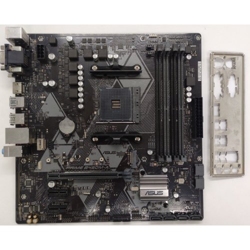Материнская плата Asus PRIME B450M-A (sAM4, AMD B450) (Восстановлено продавцом, 885076) купить в Украине: Киев, Днепр, Харьков, Одесса  | Проверка совместимости, низкая цена, отзывы, характеристики от TELEMART фото