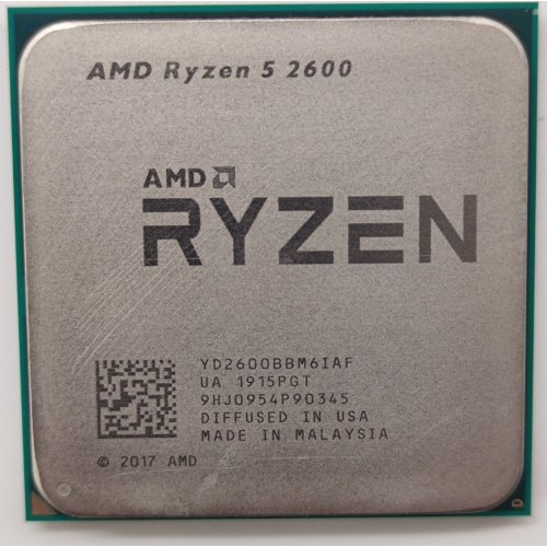 Процесор AMD Ryzen 5 2600 3.4(3.9)GHz 16MB sAM4 Tray (YD2600BBM6IAF) (Відновлено продавцем, 885079) купити в Україні: Київ, Львів, Хмельницький, Тернопіль, Івано-Франківськ | Перевірка сумісності, низька ціна, відгуки, характеристики від TELEMART фото