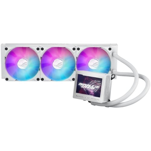 Готовая сво Asus ROG Ryujin III 360 ARGB (90RC00L2-M0UAY0) White (Восстановлено продавцом, 885218) купить в Украине: Киев, Днепр, Харьков, Одесса  | Проверка совместимости, низкая цена, отзывы, характеристики от TELEMART фото