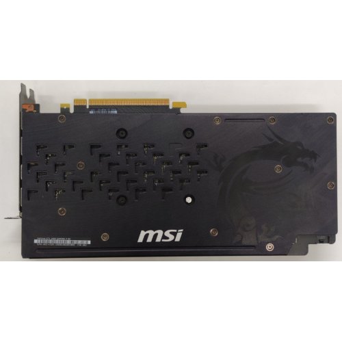 Відеокарта MSI GeForce GTX 1060 Gaming X 6144MB (GTX 1060 GAMING X 6G) (Відновлено продавцем, 885222) купити в Україні: Київ, Львів, Хмельницький, Тернопіль, Івано-Франківськ | Перевірка сумісності, низька ціна, відгуки, характеристики від TELEMART фото