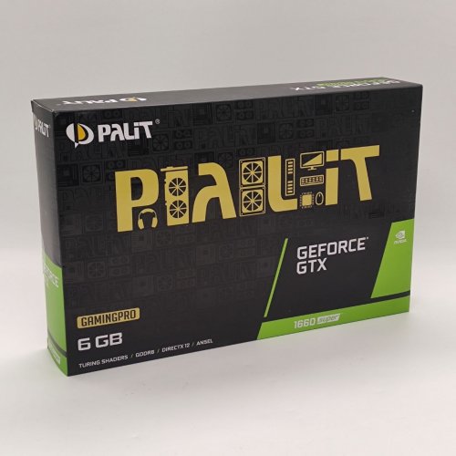 Видеокарта Palit GeForce GTX 1660 SUPER GamingPro Dual OC 6144MB (NE6166SS18J9-1160A) (Восстановлено продавцом, 885228) купить в Украине: Киев, Днепр, Харьков, Одесса  | Проверка совместимости, низкая цена, отзывы, характеристики от TELEMART фото