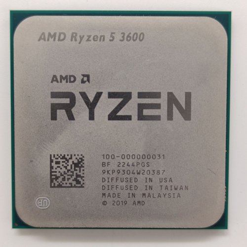 Процесор AMD Ryzen 5 3600 3.6(4.2)GHz 32MB sAM4 Tray (100-000000031) (Відновлено продавцем, 885234) купити в Україні: Київ, Львів, Хмельницький, Тернопіль, Івано-Франківськ | Перевірка сумісності, низька ціна, відгуки, характеристики від TELEMART фото