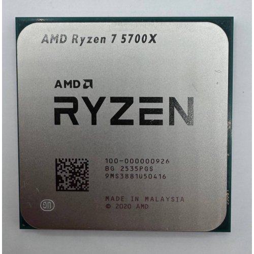 Процесор AMD Ryzen 7 5700X 3.4(4.6)GHz 32MB sAM4 Tray (100-000000926) (Відновлено продавцем, 885355) купити в Україні: Київ, Львів, Хмельницький, Тернопіль, Івано-Франківськ | Перевірка сумісності, низька ціна, відгуки, характеристики від TELEMART фото