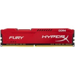 Озу Kingston DDR4 8GB 3200Mhz HyperX Fury Red (HX432C18FR2/8) (Восстановлено продавцом, 885362)