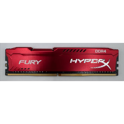 Озу Kingston DDR4 8GB 3200Mhz HyperX Fury Red (HX432C18FR2/8) (Восстановлено продавцом, 885362) купить в Украине: Киев, Днепр, Харьков, Одесса  | Проверка совместимости, низкая цена, отзывы, характеристики от TELEMART фото