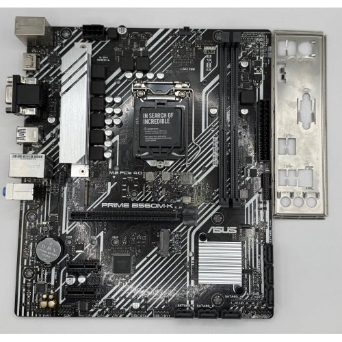 Материнская плата Asus PRIME B560M-K (s1200, Intel B560) (Восстановлено продавцом, 885388) купить в Украине: Киев, Днепр, Харьков, Одесса  | Проверка совместимости, низкая цена, отзывы, характеристики от TELEMART фото