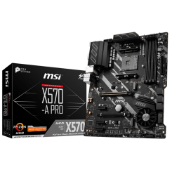 Материнская плата MSI X570-A PRO (sAM4, AMD X570) (Восстановлено продавцом, 885396)