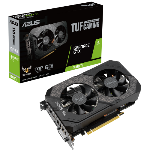 Відеокарта Asus TUF GeForce GTX 1660 Ti Evo 6144MB (TUF-GTX1660TI-T6G-EVO-GAMING) (Відновлено продавцем, 885404) купити в Україні: Київ, Львів, Хмельницький, Тернопіль, Івано-Франківськ | Перевірка сумісності, низька ціна, відгуки, характеристики від TELEMART фото