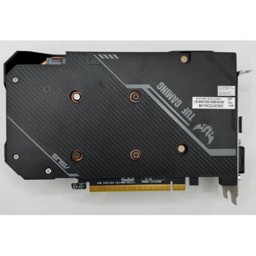 Відеокарта Asus TUF GeForce GTX 1660 Ti Evo 6144MB (TUF-GTX1660TI-T6G-EVO-GAMING) (Відновлено продавцем, 885404) купити в Україні: Київ, Львів, Хмельницький, Тернопіль, Івано-Франківськ | Перевірка сумісності, низька ціна, відгуки, характеристики від TELEMART фото
