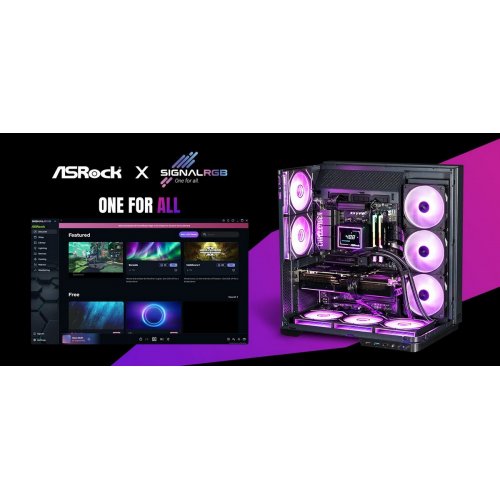 Готова СВО AsRock Challenger 360 Digital Black купити в Україні: Київ, Львів, Хмельницький, Тернопіль, Івано-Франківськ | Перевірка сумісності, низька ціна, відгуки, характеристики від TELEMART фото