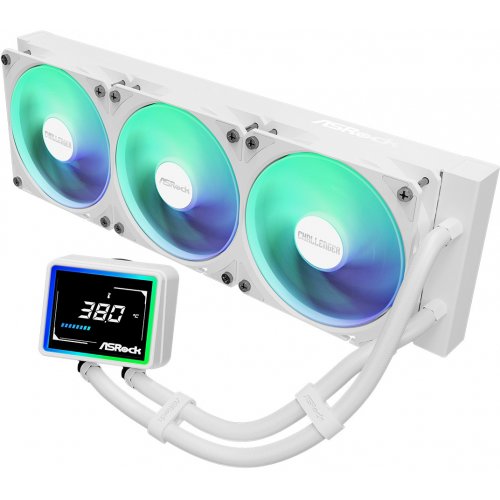 Готовая СВО AsRock Challenger 360 Digital White купить в Украине: Киев, Днепр, Харьков, Одесса  | Проверка совместимости, низкая цена, отзывы, характеристики от TELEMART фото