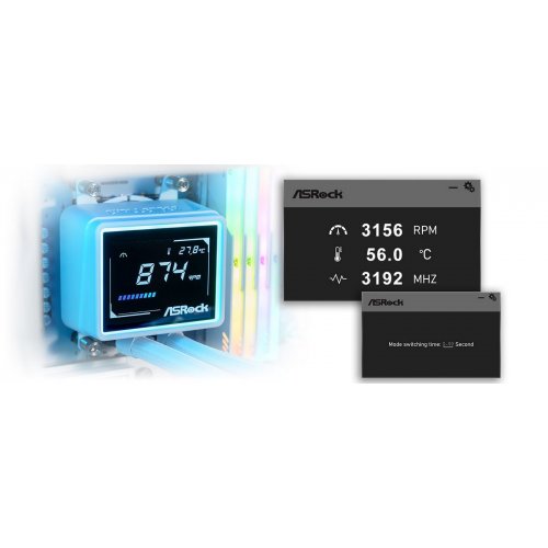 Готовая СВО AsRock Challenger 360 Digital White купить в Украине: Киев, Днепр, Харьков, Одесса  | Проверка совместимости, низкая цена, отзывы, характеристики от TELEMART фото