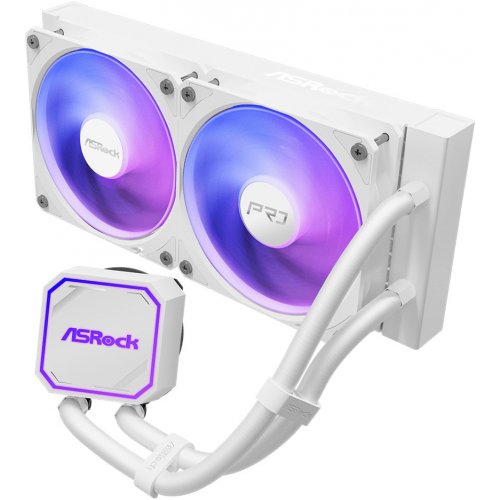 Готовая СВО AsRock Pro 240 ARGB White купить в Украине: Киев, Днепр, Харьков, Одесса  | Проверка совместимости, низкая цена, отзывы, характеристики от TELEMART фото