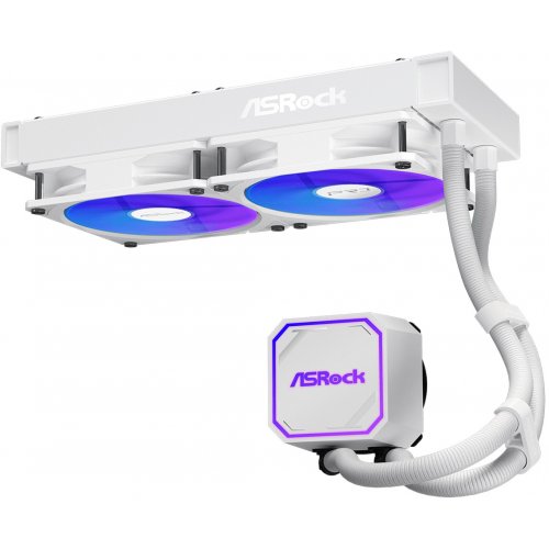 Готовая СВО AsRock Pro 240 ARGB White купить в Украине: Киев, Днепр, Харьков, Одесса  | Проверка совместимости, низкая цена, отзывы, характеристики от TELEMART фото