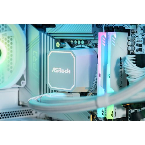Готовая СВО AsRock Pro 240 ARGB White купить в Украине: Киев, Днепр, Харьков, Одесса  | Проверка совместимости, низкая цена, отзывы, характеристики от TELEMART фото