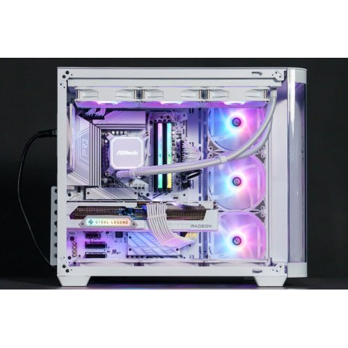 Готовая СВО AsRock Pro 240 ARGB White купить в Украине: Киев, Днепр, Харьков, Одесса  | Проверка совместимости, низкая цена, отзывы, характеристики от TELEMART фото