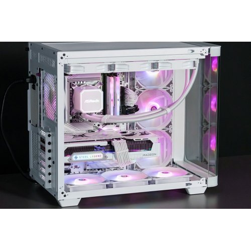 Готовая СВО AsRock Pro 240 ARGB White купить в Украине: Киев, Днепр, Харьков, Одесса  | Проверка совместимости, низкая цена, отзывы, характеристики от TELEMART фото
