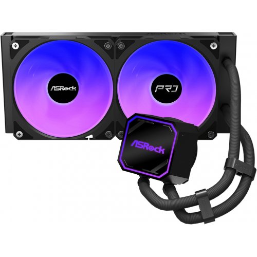 Готовая СВО AsRock Pro 240 ARGB Black купить в Украине: Киев, Днепр, Харьков, Одесса  | Проверка совместимости, низкая цена, отзывы, характеристики от TELEMART фото