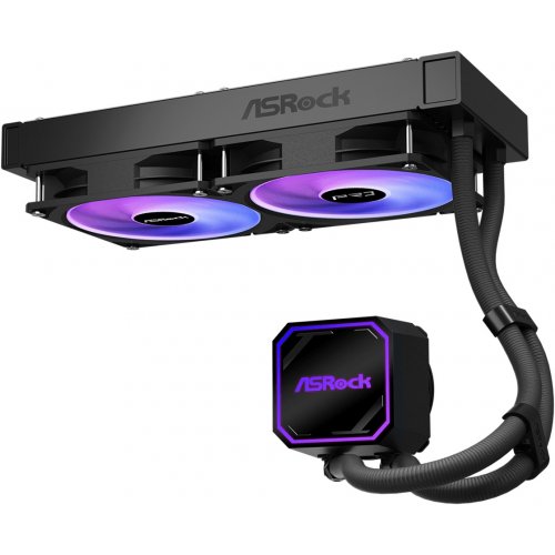 Готовая СВО AsRock Pro 240 ARGB Black купить в Украине: Киев, Днепр, Харьков, Одесса  | Проверка совместимости, низкая цена, отзывы, характеристики от TELEMART фото