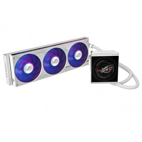 Готова СВО Asus ROG Strix LC IV 360 ARGB LCD (90RC01M2-B0EAY0) White купити в Україні: Київ, Львів, Хмельницький, Тернопіль, Івано-Франківськ | Перевірка сумісності, низька ціна, відгуки, характеристики від TELEMART фото