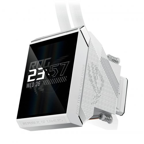Готова СВО Asus ROG Strix SLC IV 360 ARGB LCD (90RC01S2-B0EAY0) White купити в Україні: Київ, Львів, Хмельницький, Тернопіль, Івано-Франківськ | Перевірка сумісності, низька ціна, відгуки, характеристики від TELEMART фото