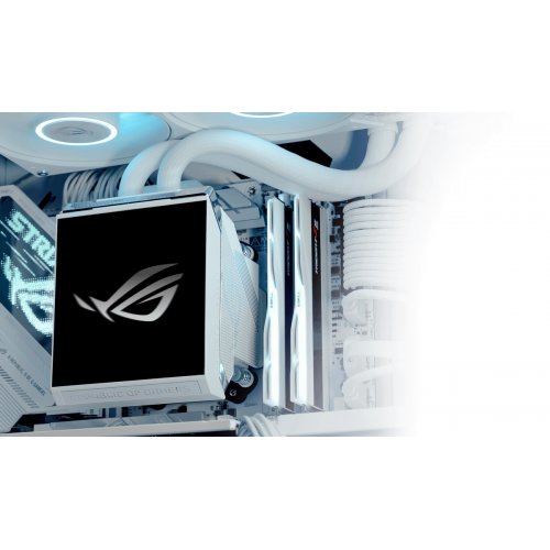 Готова СВО Asus ROG Strix SLC IV 360 ARGB LCD (90RC01S2-B0EAY0) White купити в Україні: Київ, Львів, Хмельницький, Тернопіль, Івано-Франківськ | Перевірка сумісності, низька ціна, відгуки, характеристики від TELEMART фото