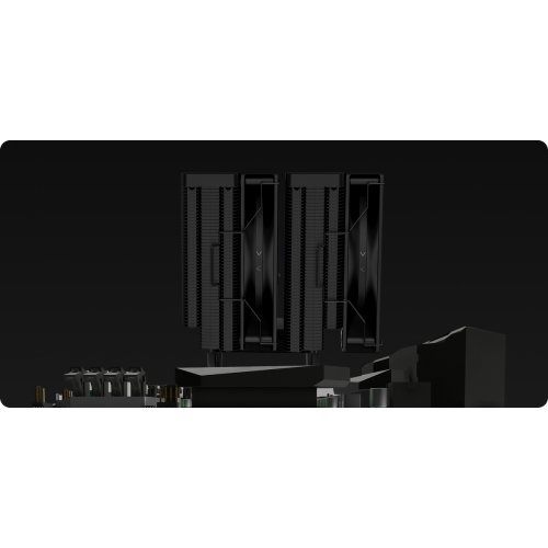 Кулер Ocypus Delta A62 ARGB (DELTA-A62-BK2NAWN00X-GL) Black купити в Україні: Київ, Львів, Хмельницький, Тернопіль, Івано-Франківськ | Перевірка сумісності, низька ціна, відгуки, характеристики від TELEMART фото