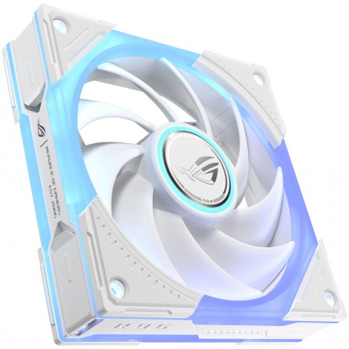 Набір кулерів для корпусу Asus ROG Eurux GR120 ARGB 3 in 1 (90DA00J3-B09020) White купити в Україні: Київ, Львів, Хмельницький, Тернопіль, Івано-Франківськ | Перевірка сумісності, низька ціна, відгуки, характеристики від TELEMART фото