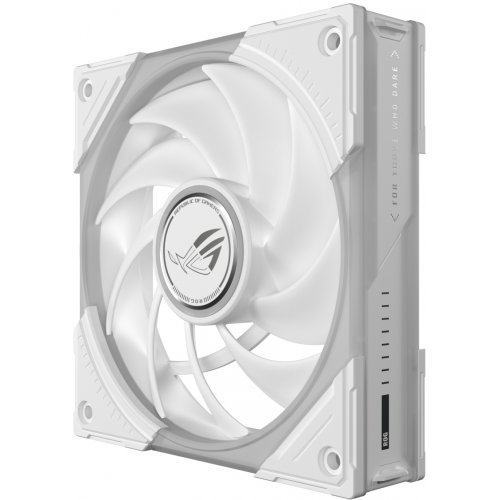 Набір кулерів для корпусу Asus ROG Eurux GR120 ARGB 3 in 1 (90DA00J3-B09020) White купити в Україні: Київ, Львів, Хмельницький, Тернопіль, Івано-Франківськ | Перевірка сумісності, низька ціна, відгуки, характеристики від TELEMART фото