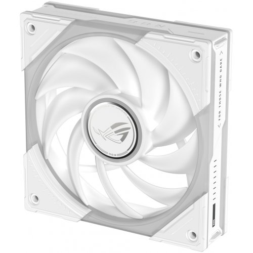Набір кулерів для корпусу Asus ROG Eurux GR120 ARGB 3 in 1 (90DA00J3-B09020) White купити в Україні: Київ, Львів, Хмельницький, Тернопіль, Івано-Франківськ | Перевірка сумісності, низька ціна, відгуки, характеристики від TELEMART фото
