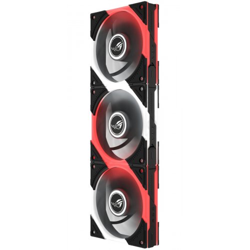Набір кулерів для корпусу Asus ROG Eurux GR120 ARGB 3 in 1 (90DA00J0-B09020) Black купити в Україні: Київ, Львів, Хмельницький, Тернопіль, Івано-Франківськ | Перевірка сумісності, низька ціна, відгуки, характеристики від TELEMART фото