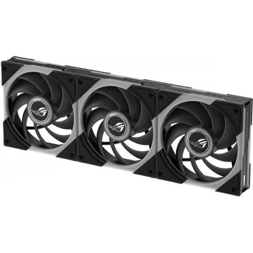 Набір кулерів для корпусу Asus ROG Eurux GR120 ARGB 3 in 1 (90DA00J0-B09020) Black купити в Україні: Київ, Львів, Хмельницький, Тернопіль, Івано-Франківськ | Перевірка сумісності, низька ціна, відгуки, характеристики від TELEMART фото