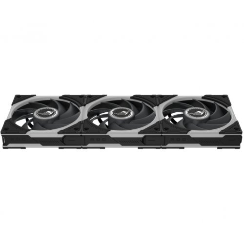 Набір кулерів для корпусу Asus ROG Eurux GR120 ARGB 3 in 1 (90DA00J0-B09020) Black купити в Україні: Київ, Львів, Хмельницький, Тернопіль, Івано-Франківськ | Перевірка сумісності, низька ціна, відгуки, характеристики від TELEMART фото