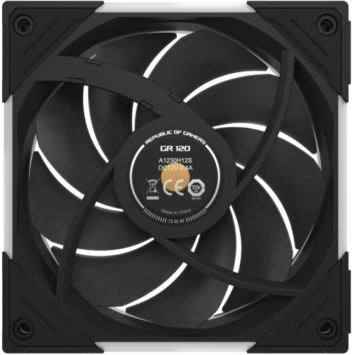 Набір кулерів для корпусу Asus ROG Eurux GR120 ARGB 3 in 1 (90DA00J0-B09020) Black купити в Україні: Київ, Львів, Хмельницький, Тернопіль, Івано-Франківськ | Перевірка сумісності, низька ціна, відгуки, характеристики від TELEMART фото
