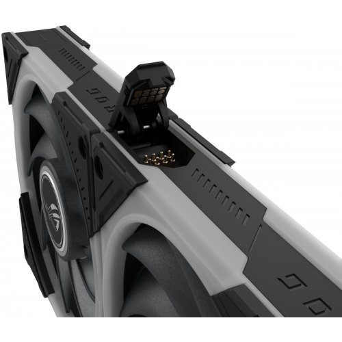 Набір кулерів для корпусу Asus ROG Eurux GR120 ARGB 3 in 1 (90DA00J0-B09020) Black купити в Україні: Київ, Львів, Хмельницький, Тернопіль, Івано-Франківськ | Перевірка сумісності, низька ціна, відгуки, характеристики від TELEMART фото