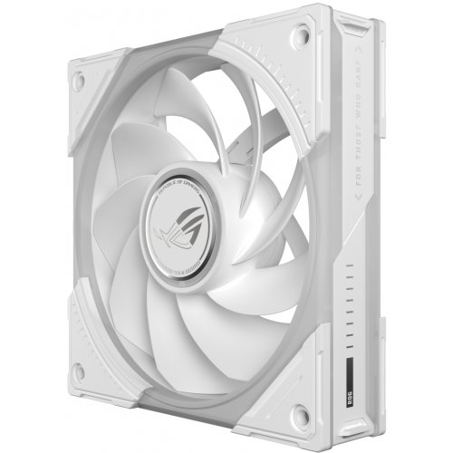 Набор кулеров для корпуса Asus ROG Eurux GR120 ARGB Reverse 3 in 1 (90DA00K3-B09020) White купить в Украине: Киев, Днепр, Харьков, Одесса  | Проверка совместимости, низкая цена, отзывы, характеристики от TELEMART фото