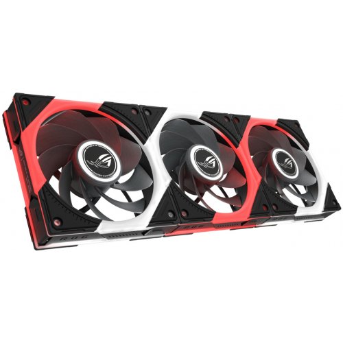 Набор кулеров для корпуса Asus ROG Eurux GR120 ARGB Reverse 3 in 1 (90DA00K0-B09020) Black купить в Украине: Киев, Днепр, Харьков, Одесса  | Проверка совместимости, низкая цена, отзывы, характеристики от TELEMART фото