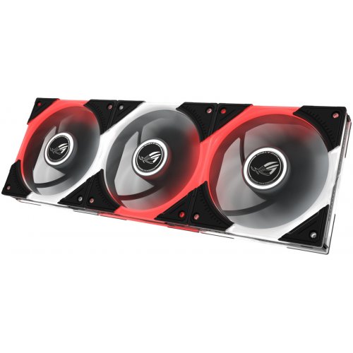 Набор кулеров для корпуса Asus ROG Eurux GR120 ARGB Reverse 3 in 1 (90DA00K0-B09020) Black купить в Украине: Киев, Днепр, Харьков, Одесса  | Проверка совместимости, низкая цена, отзывы, характеристики от TELEMART фото