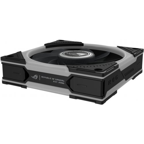 Набор кулеров для корпуса Asus ROG Eurux GR120 ARGB Reverse 3 in 1 (90DA00K0-B09020) Black купить в Украине: Киев, Днепр, Харьков, Одесса  | Проверка совместимости, низкая цена, отзывы, характеристики от TELEMART фото