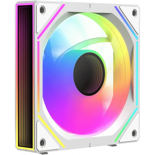 Кулер для корпуса Ocypus Gamma F12 UNI Reverse Blade ARGB (GAMMA-F12-WH1AM01U-GL) White купить в Украине: Киев, Днепр, Харьков, Одесса  | Проверка совместимости, низкая цена, отзывы, характеристики от TELEMART фото