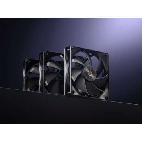Набор кулеров для корпуса Ocypus Delta F12 3 in 1 (DELTA-F12-BK3NM00X-GL) Black купить в Украине: Киев, Днепр, Харьков, Одесса  | Проверка совместимости, низкая цена, отзывы, характеристики от TELEMART фото