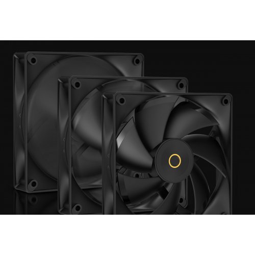 Набор кулеров для корпуса Ocypus Delta F12 3 in 1 (DELTA-F12-BK3NM00X-GL) Black купить в Украине: Киев, Днепр, Харьков, Одесса  | Проверка совместимости, низкая цена, отзывы, характеристики от TELEMART фото