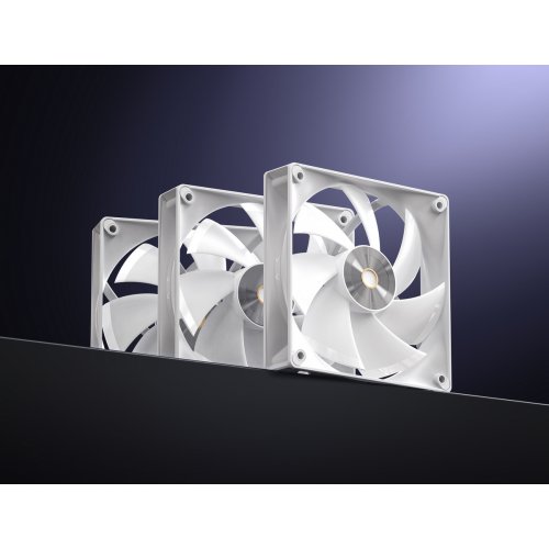 Набор кулеров для корпуса Ocypus Delta F12 3 in 1 (DELTA-F12-WH3NM00X-GL) White купить в Украине: Киев, Днепр, Харьков, Одесса  | Проверка совместимости, низкая цена, отзывы, характеристики от TELEMART фото